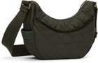 Burberry Green Clifton Horseshoe Crossbody Bag​