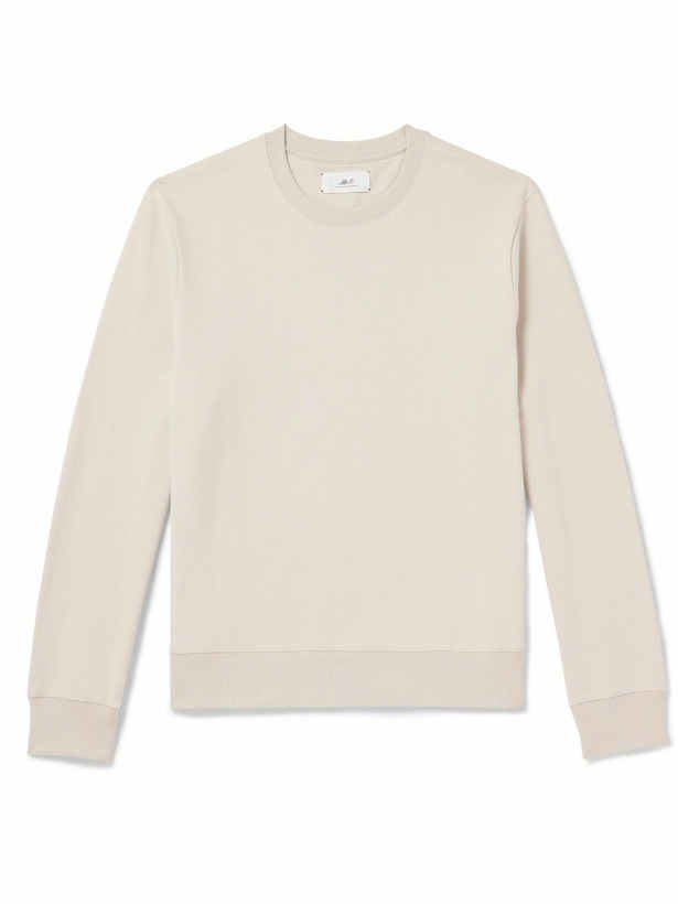 Photo: Mr P. - Cotton-Blend Jersey Sweatshirt - Gray
