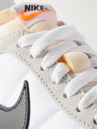 Nike - Waffle 2 SP Leather and Suede-Trimmed Nylon Sneakers - White