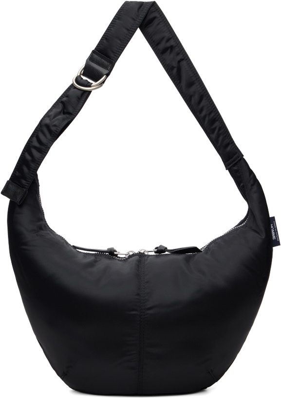 Photo: Comme des Garçons Homme Black Cotton Nylon Double Tweel Bag