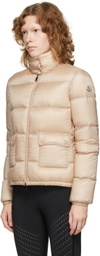Moncler Beige Down Lannic Jacket