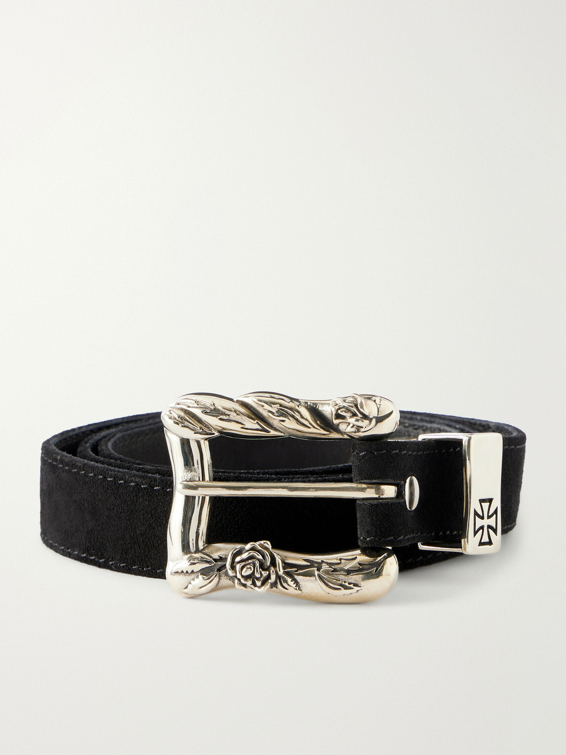 Enfants Riches Déprimés - 3cm Suede Belt - Black