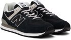 New Balance Black 574 Core Sneakers