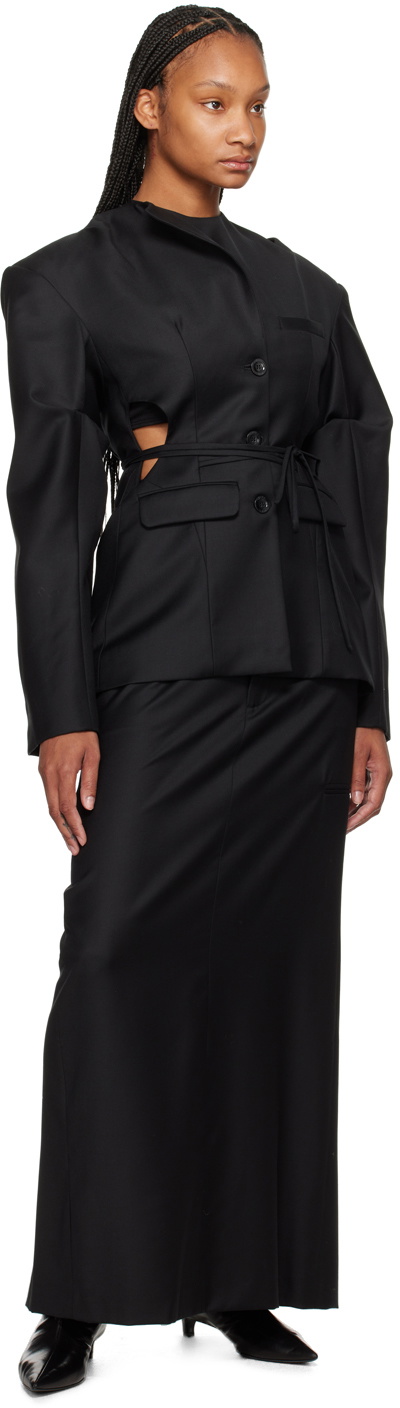 SRVC Black Staff Blazer
