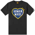 Human Made Big Heart T-Shirt in Black