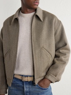 Valstar - Stan Wool-Covert Bomber Jacket - Green