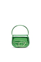 Diesel 1DR-XS-S-Iconic mini bag in mirrored leather - Handbags Womens in Green