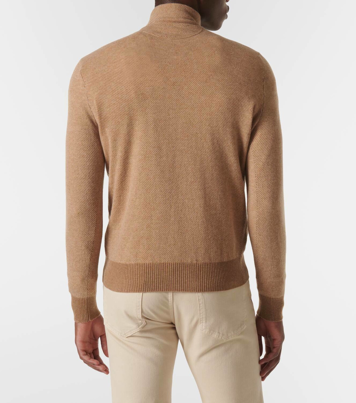 Loro Piana Roadster cashmere half-zip sweater Loro Piana