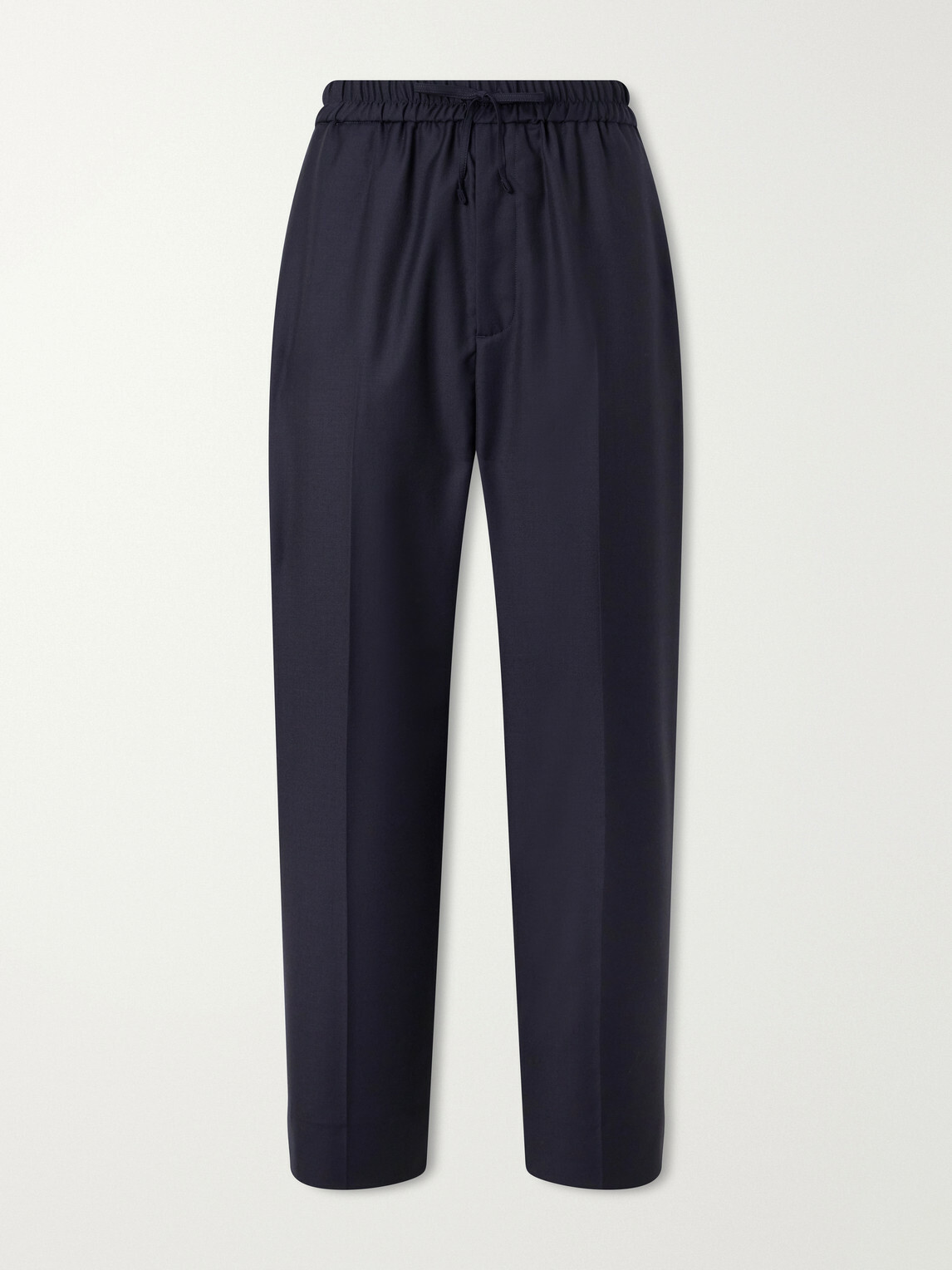 Officine Générale - Nilson Straight-Leg Wool, Cashmere and Silk-Blend Suit Trousers - Blue