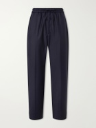 Officine Générale - Nilson Straight-Leg Wool, Cashmere and Silk-Blend Suit Trousers - Blue