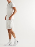 Nike Tennis - NikeCourt Zoom Vapor Cage 4 Rafa Rubber-Trimmed Mesh Sneakers - White