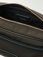 TOM FORD - Leather-Trimmed Nylon Wash Bag