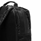 RAINS Sibu Clip Front Backpack in Black 