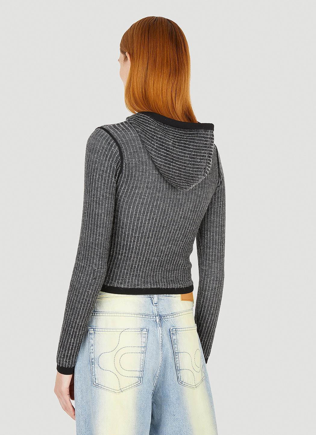 Eckhaus Latta Amoretto Hooded Sweater