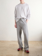 WTAPS - Logo-Appliquéd Cotton-Jersey T-Shirt - Gray