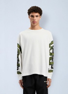 Palm Angels Snake Box Logo Long Sleeve T-Shirt
