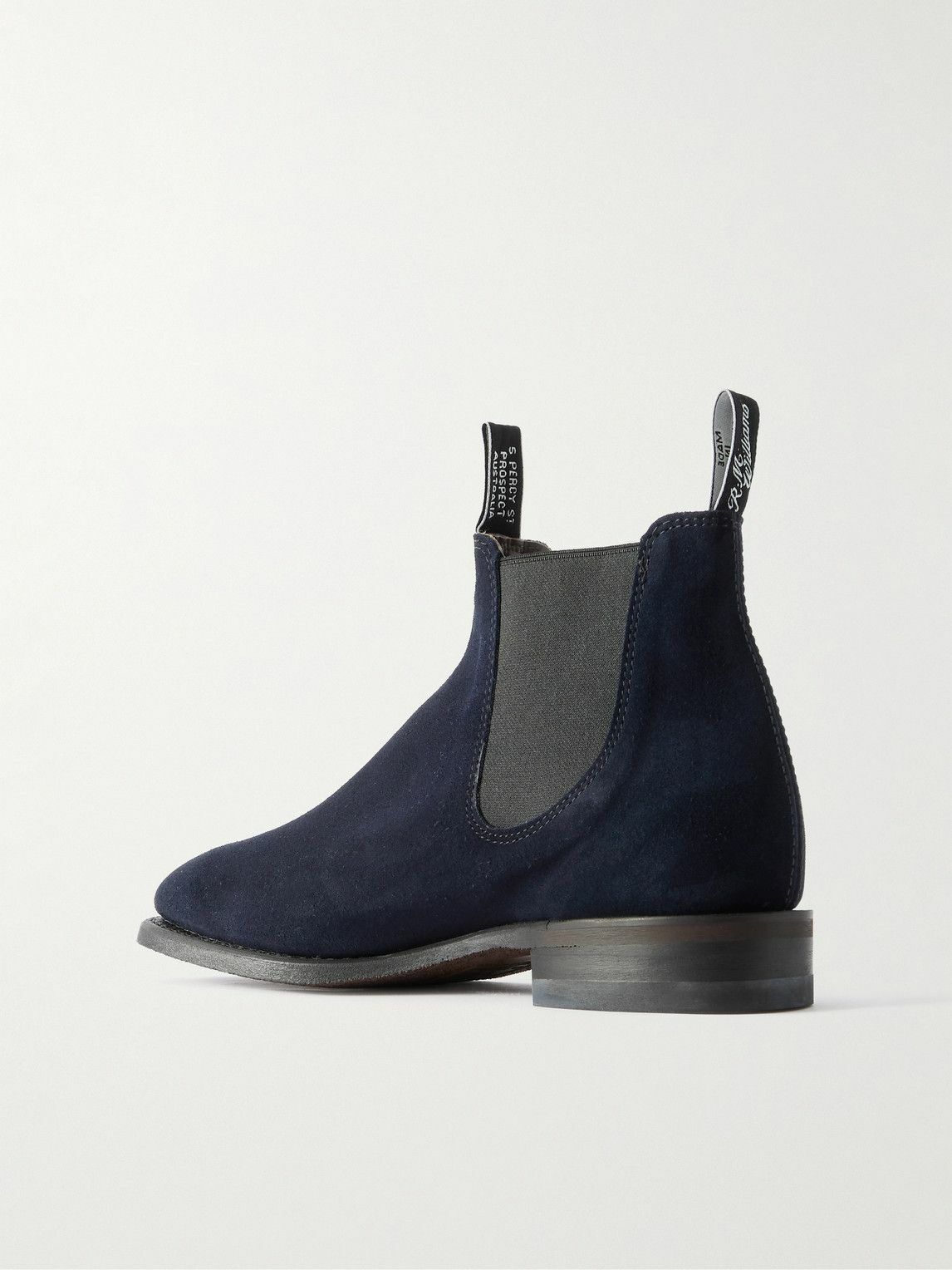 R.M.Williams - Comfort Craftsman Suede Chelsea Boots - Blue