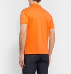 Polo Ralph Lauren - Slim-Fit Stretch Cotton-Piqué Polo Shirt - Orange