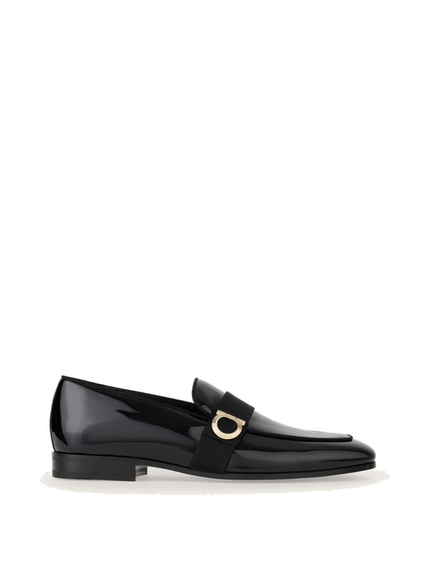 Photo: Ferragamo Mens Gancini loafer in Black