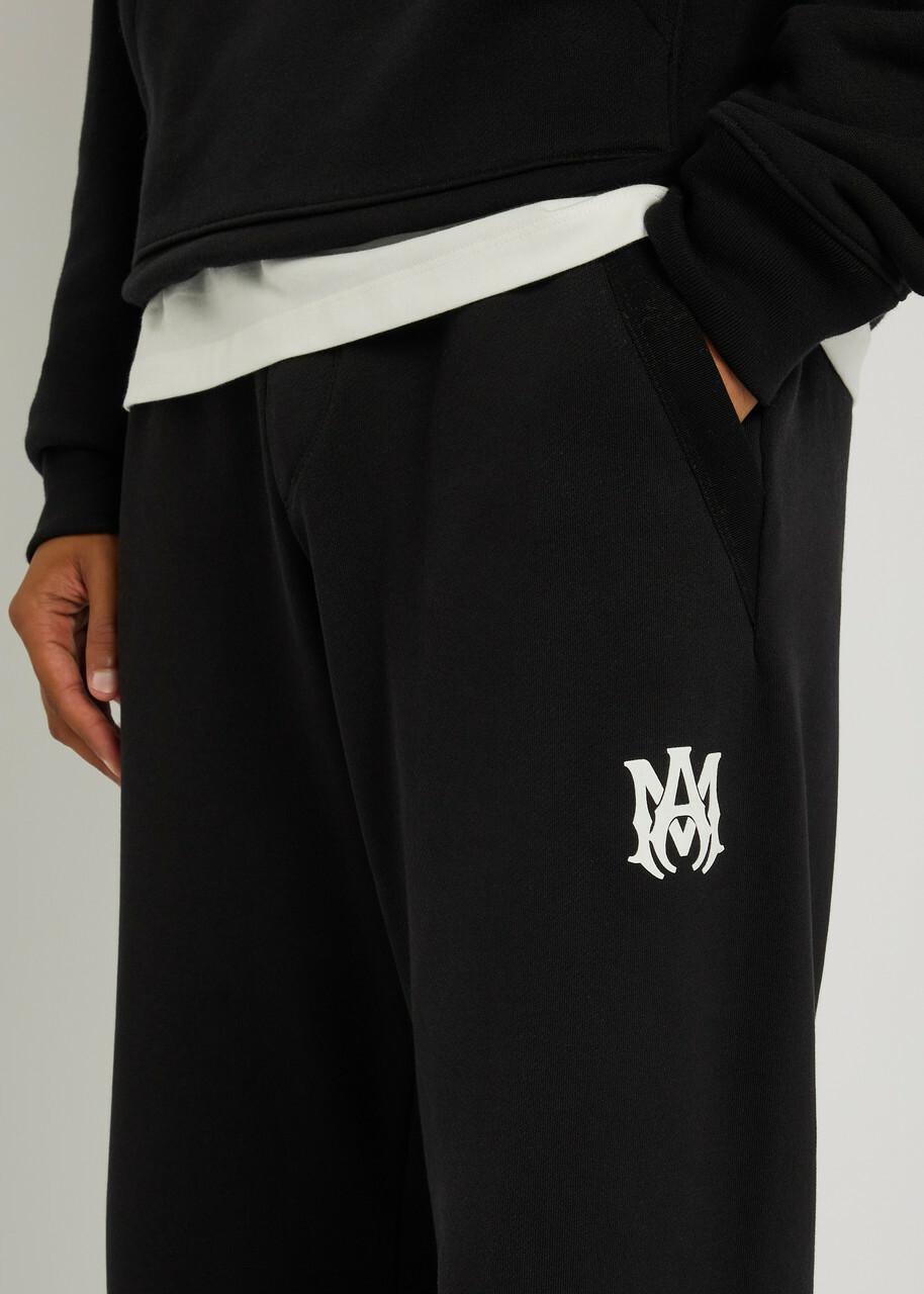 Ameri　NEW LOGO SWEAT PANTS AMIRI Men's MA Logo Sweat Pants in Black Amiri