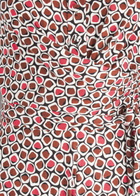 Diane Von Furstenberg Michele Printed Stretch-jersey Jumpsuit Red