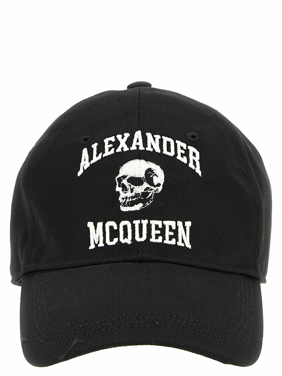 Alexander Mcqueen Graffiti Logo Baseball Cap Alexander McQueen