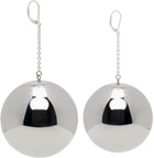 SIMONMILLER Silver Disco Drop Earrings