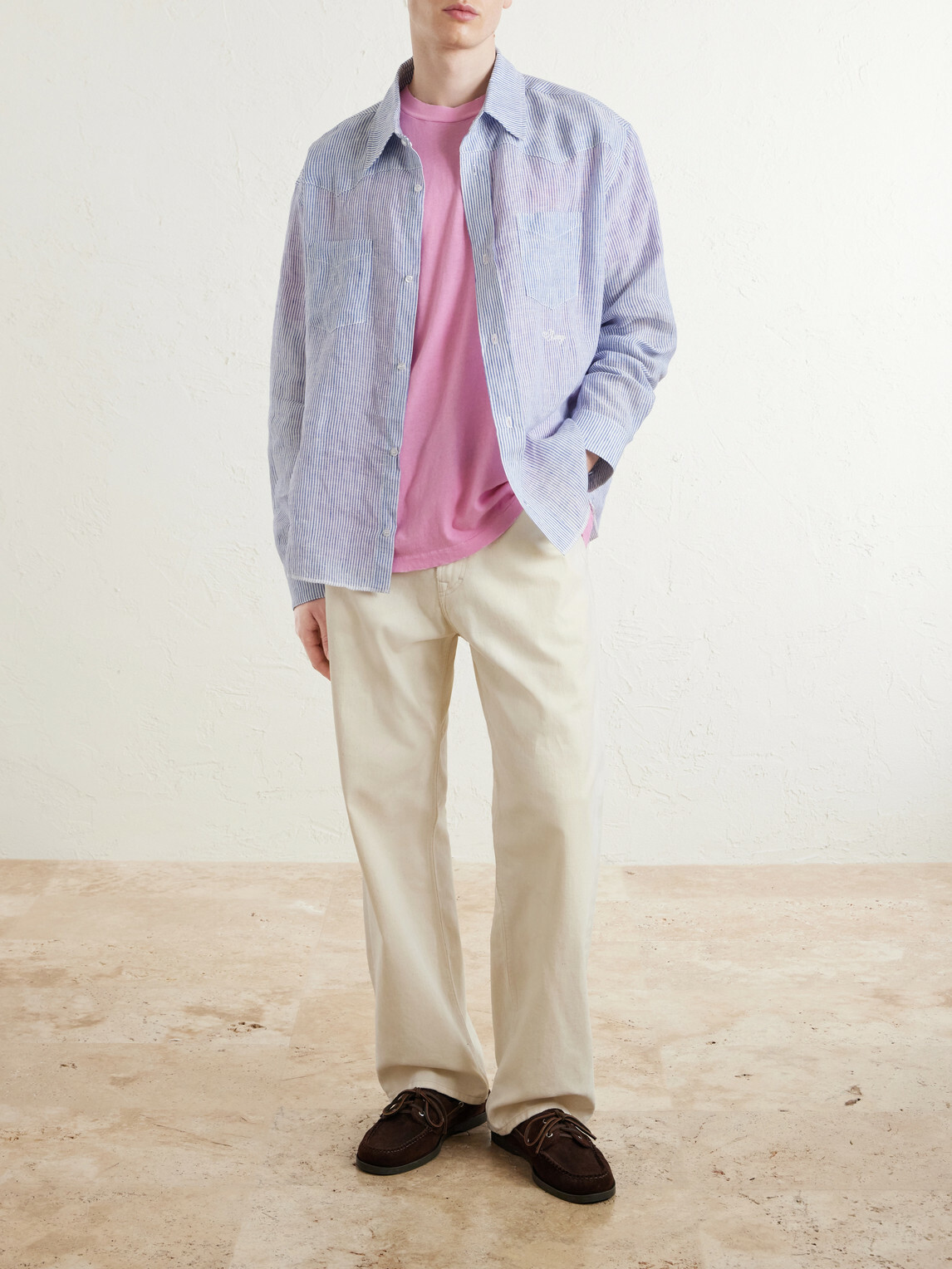 Cherry Los Angeles - Printed Cotton-Jersey T-Shirt - Pink