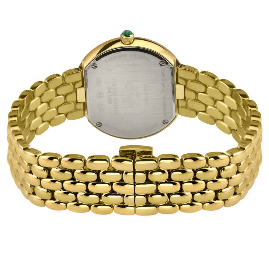GV2 by Gevril Arezzo Quartz Diamond Green Dial Ladies Watch 13302B