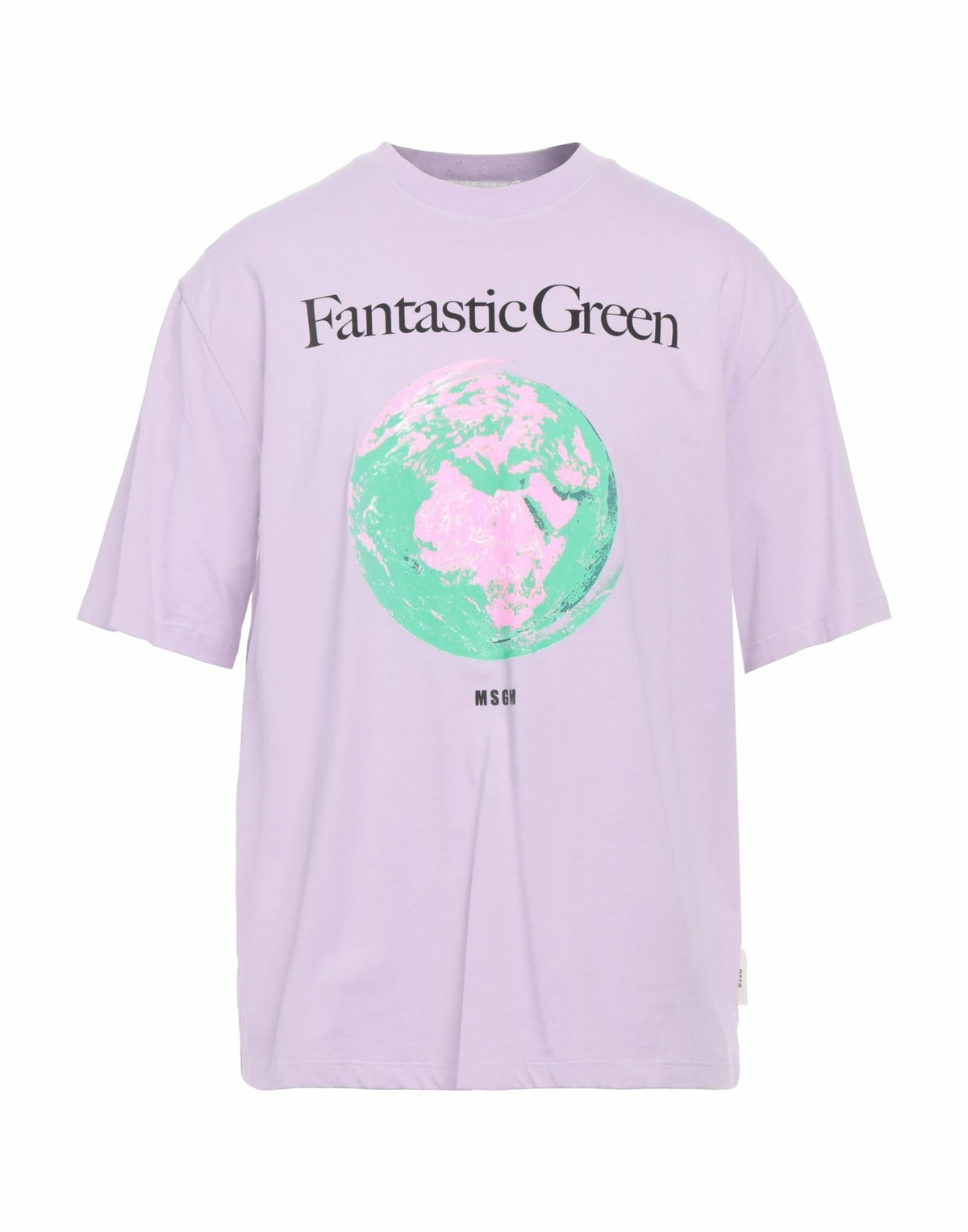 Msgm Mens T-shirt Mauve