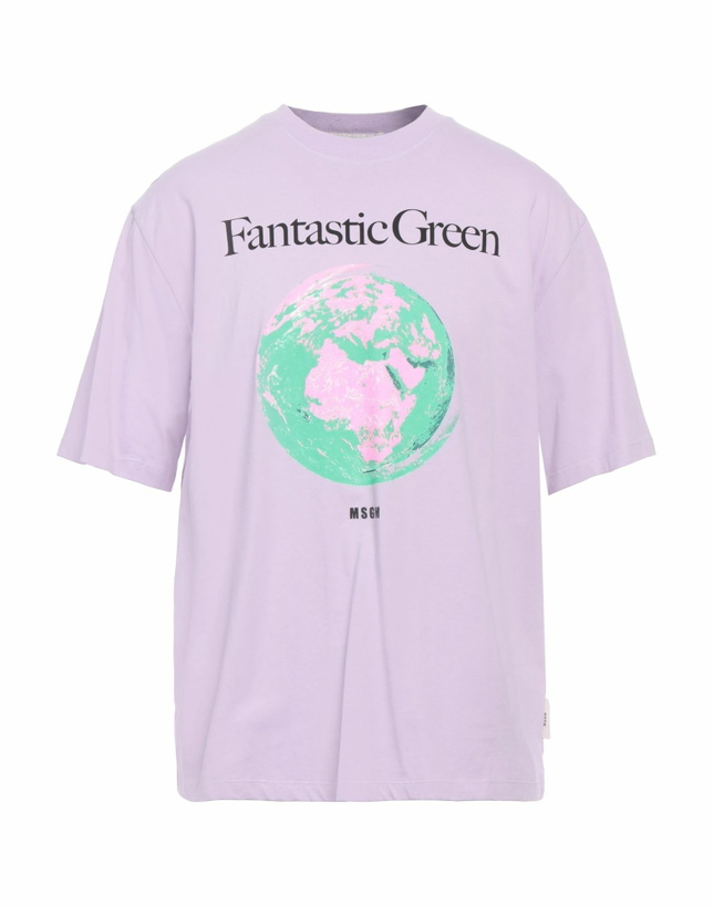 Photo: Msgm Mens T-shirt Mauve
