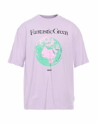 Msgm Mens T-shirt Mauve
