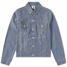 ICECREAM Men's Stripe Denim Jacket in Hickory