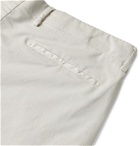 Boglioli - Cotton-Blend Gabardine Shorts - Neutrals