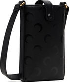 Marine Serre Black Moon Canvas Phone Holder