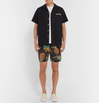 Wacko Maria - Printed Canvas Shorts - Men - Black