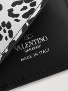 Valentino - Valentino Garavani Leopard-Print Leather Bifold Cardholder