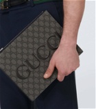 Gucci Gucci GG canvas pouch with strap