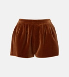 Blazé Milano Tinker cotton velvet shorts