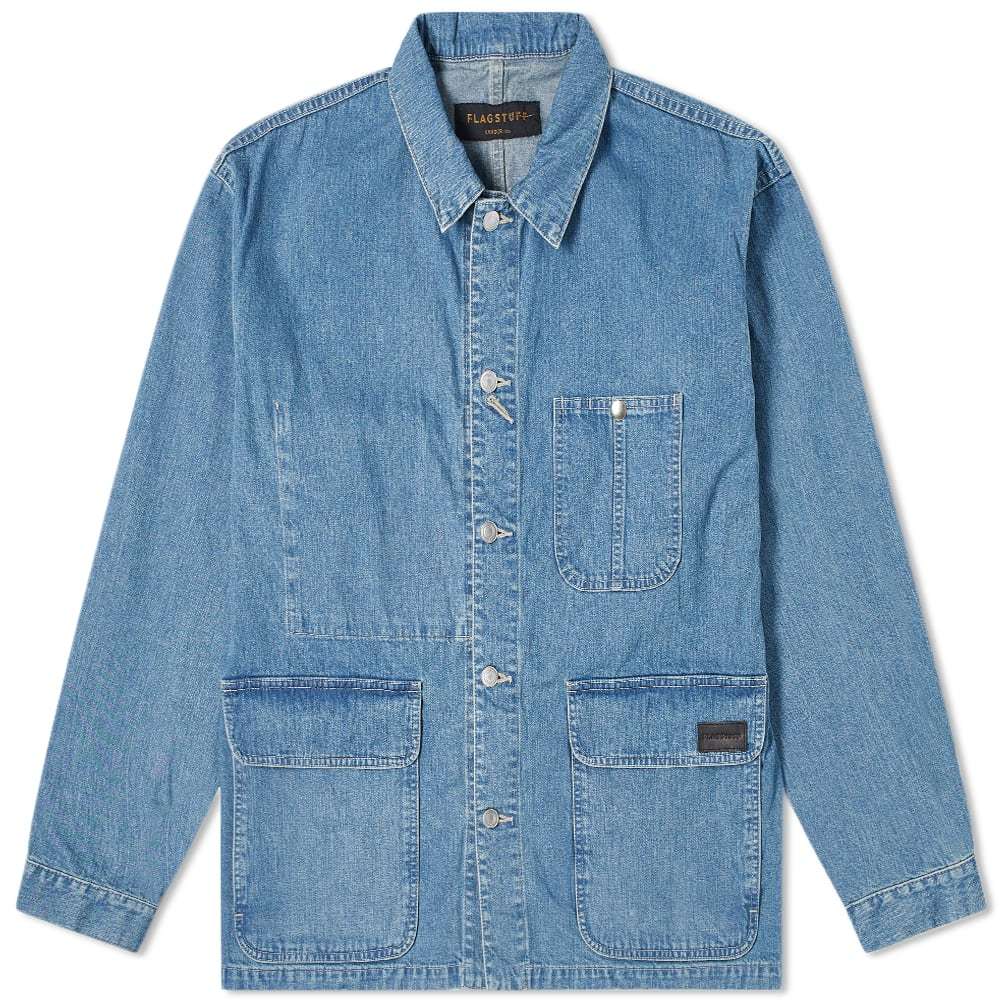 Flagstuff Washed Denim Chore Jacket Flagstuff