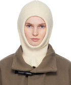 LEMAIRE Off-White Hood Balaclava