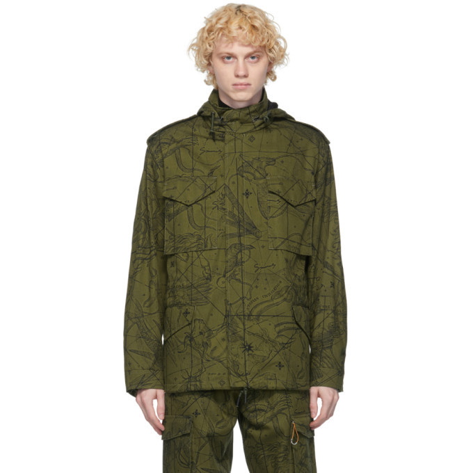 Photo: Givenchy Khaki Astral Military Jacket