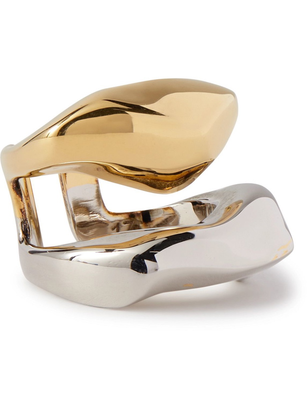 Photo: Alexander McQueen - Gold- and Silver-Tone Ring - Gold