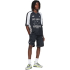 Off-White Black OWR Team Soccer Shorts