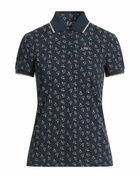 Ea7 Womens Polo shirt Midnight in Blue