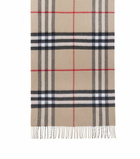 BURBERRY - Giant Check Cashmere Scarf