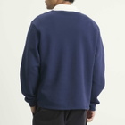 Palmes Men's Boot Open Rugby Shirt in Navy