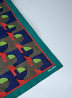 Miu Miu Printed Silk Scarf