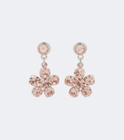 Simone Rocha Crystal-embellished drop earrings