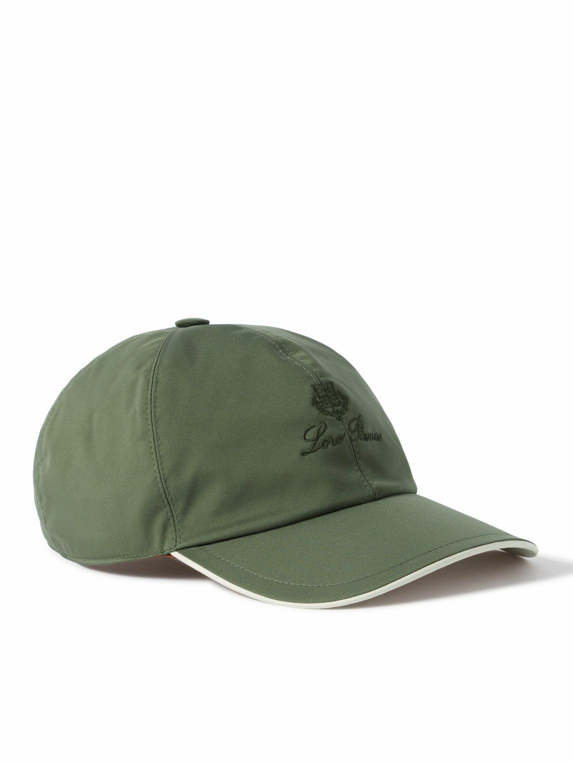 Loro Piana - Logo-Embroidered Storm System® Shell Baseball Cap - Green ...